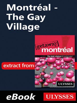 cover image of Montréal--The Gay Village